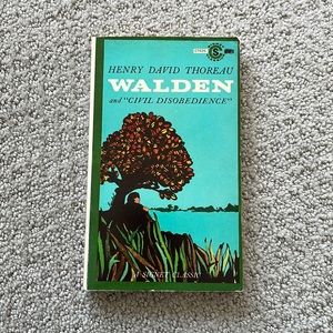 BOOK - Walden and Civil Disobedience by Henry David Thoreau